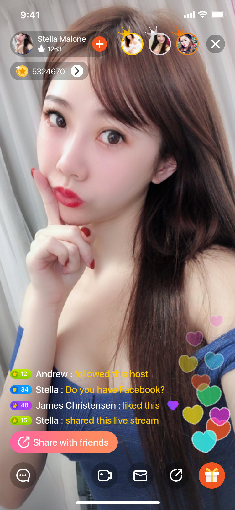 直播互动平台 APP 4