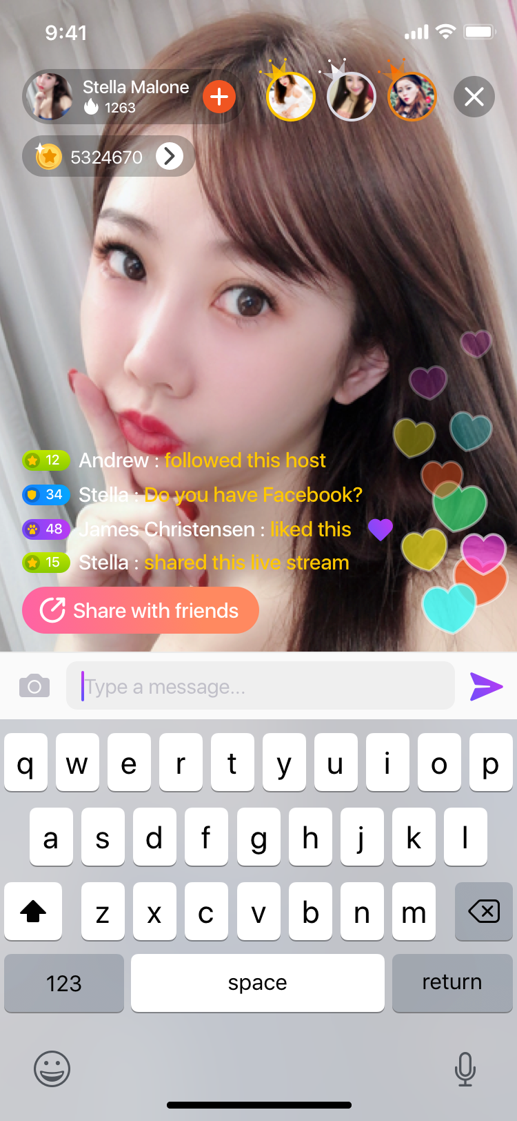 直播互动平台 APP 8